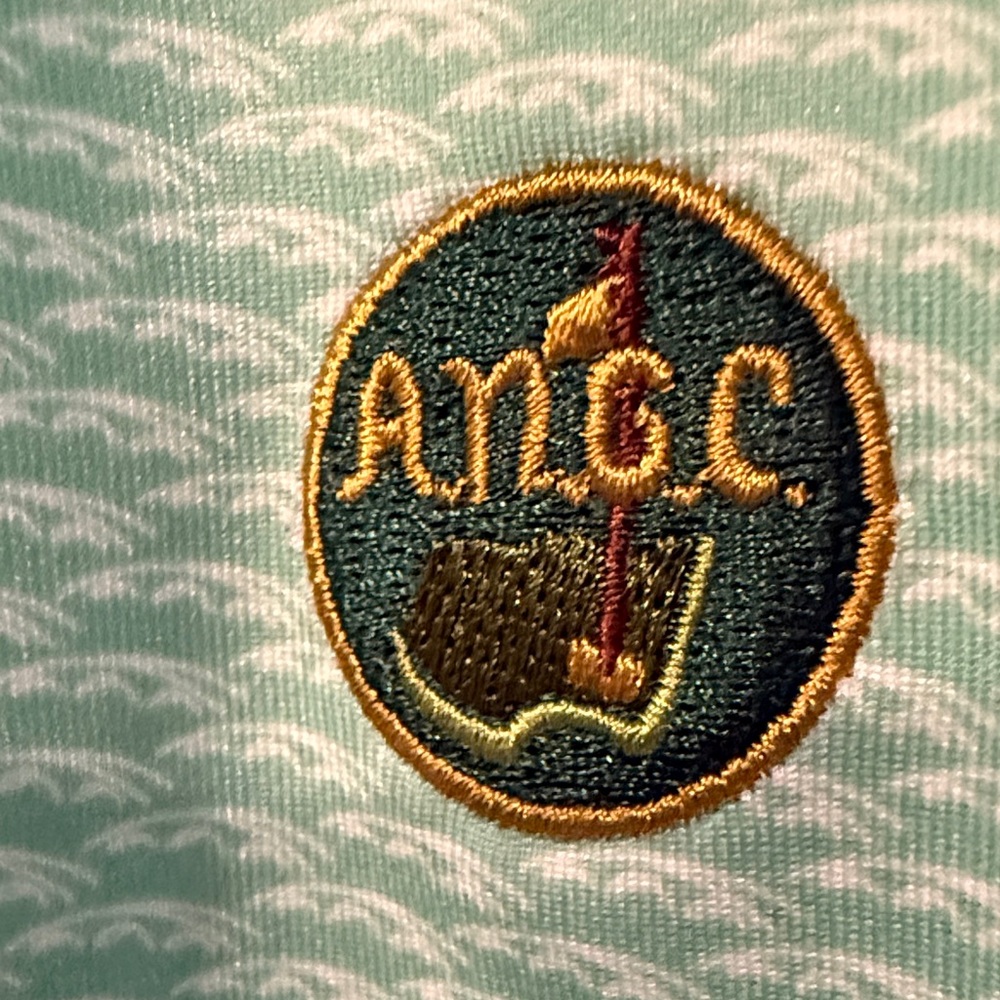 Augusta National Golf Club Men's Mint Polo Shirt-Golf - Picture 2 of 5